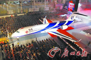 國產大飛機將“破天荒”簽大單
