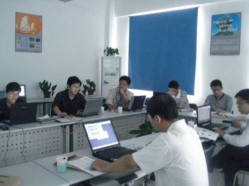 圖二 客戶邊學邊練