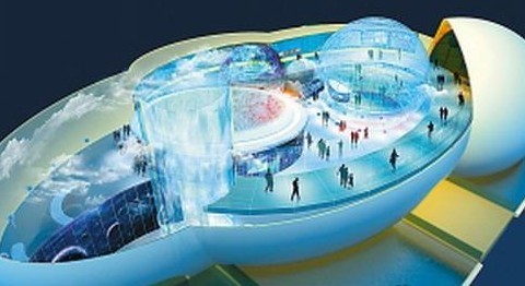 世博會驚豔創意搶先看 建築會呼吸似雲中水滴