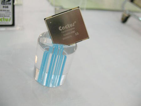 仙人掌科技最新的SDChip是存儲器產品未來的一個重要發展方向