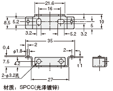 MS-DIN-2 ·Å´óÆ÷°²×°Ö§¼Ü(ÁíÊÛ)