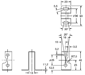 MS-RF21-1 ÓÃÓÚRF-210µÄ·´Éä¾µ°²×°Ö§¼Ü(ÁíÊÛ)