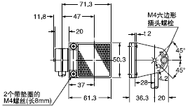 RF-230(·´Éä¾µ)×°Åä³ß´ç (½öÎª°²×°²¿·Ö)