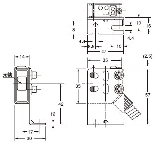 MS-RX-2 ×°Åä³ß´çRX4-M5µÄ°²×°Í¼