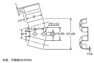 MS-SH6-2(¼ì²âÍ·°²×°Ö§¼Ü(ÁíÊÛ))