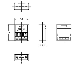 CN-14H CN-14H-2 Áª½áÁ¬½ÓÆ÷(ÁíÊÛ)