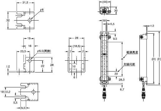MS-SF1-1 ´«¸ÐÆ÷°²×°Ö§¼Ü(´«¸ÐÆ÷¸½¼þ)