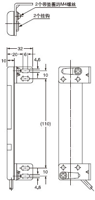 ×°Åä³ß´ç ÊÜ¹âÆ÷µÄ°²×°Í¼