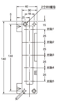×°Åä³ß´ç ÊÜ¹âÆ÷µÄ°²×°Í¼