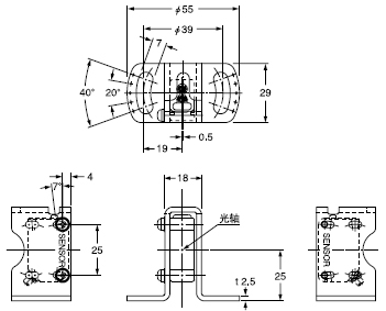 MS-CX2-4 ´«¸ÐÆ÷°²×°Ö§¼Ü(ÁíÊÛ)
