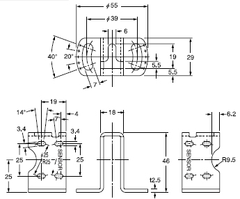MS-CX2-4 ´«¸ÐÆ÷°²×°Ö§¼Ü(ÁíÊÛ)