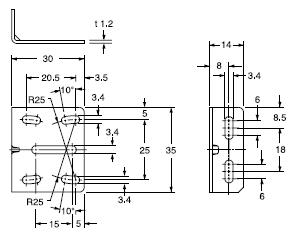 MS-CX-3 ´«¸ÐÆ÷°²×°Ö§¼Ü(ÁíÊÛ)