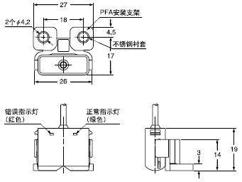 EX-F61(-PN)/EX-F62(-PN) ´«¸ÐÆ÷