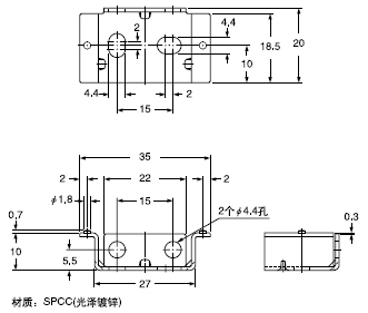 MS-DIN-3 ²¿¼þ°²×°Ö§¼Ü(ÁíÊÛ)