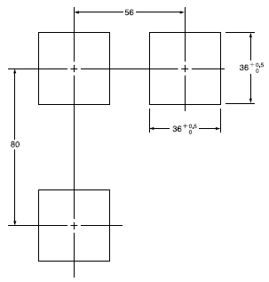 MS-DPX-2/DPX-04 ÓÃÓÚ±ê×¼ÐÍµÄÃæ°å°²×°Ö§¼Ü£¬ÕýÃæ±£»¤ÕÖ(ÁíÊÛ)