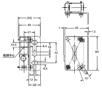 MS-NX5-3 ¸¨Öú´«¸ÐÆ÷°²×°Ö§¼Ü(ÁíÊÛ)