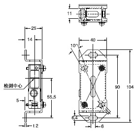 MS-NX5-2 ¸¨Öú´«¸ÐÆ÷°²×°Ö§¼Ü(ÁíÊÛ)