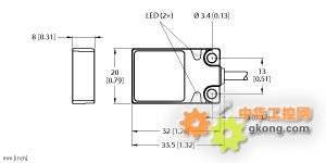 電感式傳感器-BI8U-Q08-AP6X2