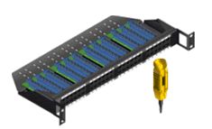 施耐德48口語音配線架