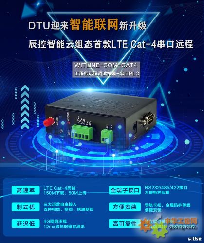 雲組態串口遠程WITLINE-COM-CAT4