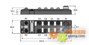 緊湊的以太網多協議RFID模塊