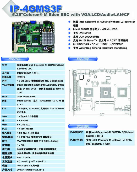 產品名:IP-4GMS3F